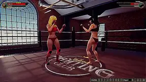 Tiffany Faces Off Against Nanyang in Steamy Naked Fighter Encounter