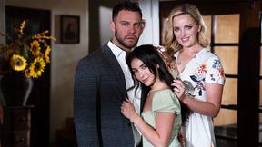 ”COUGAR stepmum swaps teen stepdaughter for a 3some with hubby”