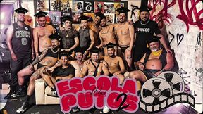 um sala, machos dispostos a aprender a arte da putaria numa suruba generalizadaonde o tesao e quem manda - 03