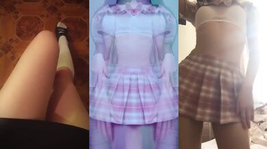 TikTok 18 sluts in trending cosplay dance barely dressed