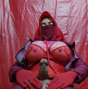 Elisya HIJAB Doll Extreme BDSM Masturbate Hard Part (7)