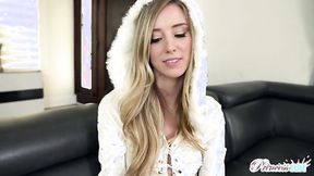 ”Hot step sister seducing step brother in ice princess costume”