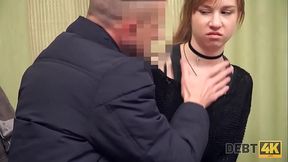 Russian Teen Strips for Cash in Amateur POV
