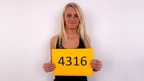 CZECH CASTING - 1St Porn Casting Excited Tereza (4316)