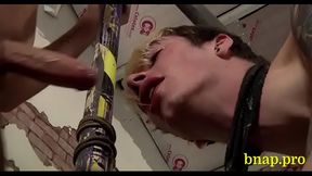 Knob Teasing Thralls in Intense BDSM Hardcore Scene