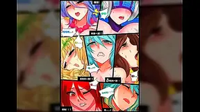 Sona Seduced by Seraphine in Hot League of Legends Fantasy Encounter