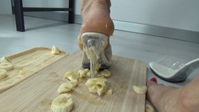 I Crush Bananas with My High Heels