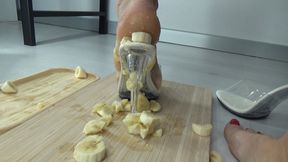 I Crush Bananas with My High Heels