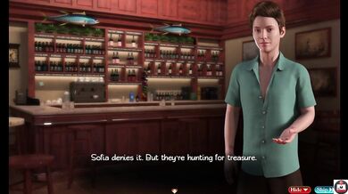 Nadia’s lewd treasure hunt goes deep and messy pt 41