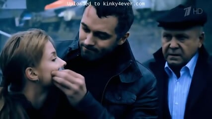 Gagged Leather Jacket Damsel 20