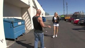Hot blonde picked up at the tennis club and fucked