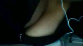 Random chat webcam girl flashed me her appetizing huge knockers