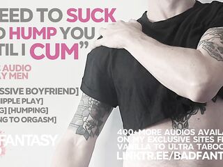 Boyfriend Soothes Himself With Your Emotional-Support Nipps After a Bad Fantasy [M4M] [Compliant Speaker] [Erotic Roleplay Homo ASMR Audio] [Humping]