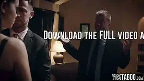 Boss allows coworker to smash his busty Latina EXPERIENCED LADY wife in public