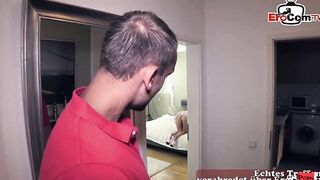 German blonde Teenagers Pornstar boned! Backstage from casting agent