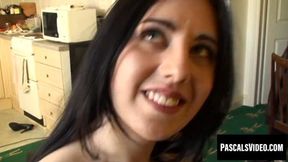 Honesty Calliaro is tormented with clothespins while fucked