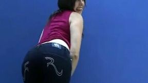 Sassy Caucasian busty chick blows me and gets messy mouthful