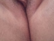 Tocandome mientras me baño