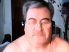 hot argentinian grandpa wanking and cumming