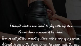 Mistress Chloe whips and ruins chastity slave - Trailer - Pain and Pleasure Poker #1