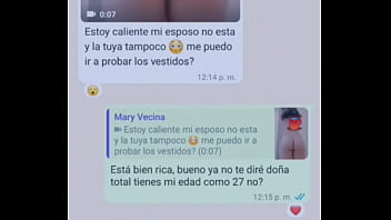 DO&Ntilde_A MARY SE PONE MUY CALIENTE Y ME ENVIA FOTOS EN CACHETEROS