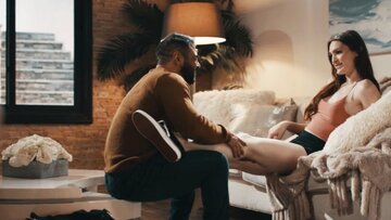 Trans stepdaughter bareback bangs her Plump stepfather