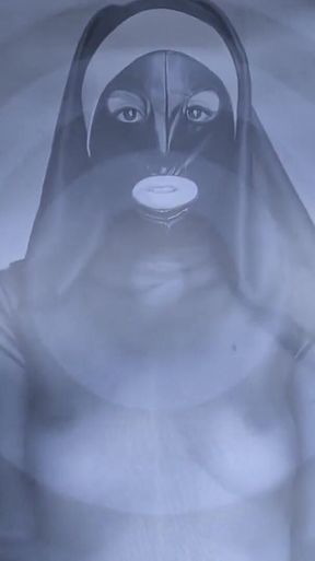 Nun's Mesmerizing Tits