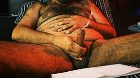 Big bear shoots a big, juicy load