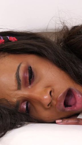 Jaw-dropping moment from &quot;Man Pleaser Demi Sutra Loves To Get Fucked By Bryan Gozzling&quot;