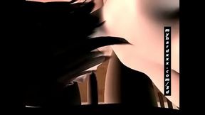 Geeky 3D Anime Babe Slurps Hot Cum In Hungry Blowjob Session