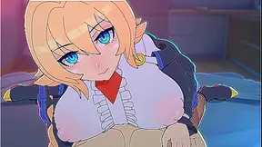 Massive Tits Fuel Forbidden Desires in BlazBlue Erotic Nights