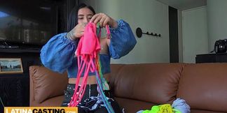 Big Ass Latina Slut gets hard doggystyle reaming POV