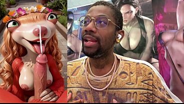 Big Breast Sid Looking Like A Baddie While Sucking Off A Hard Cock So Good He Cums Extra Hard, AI Generated