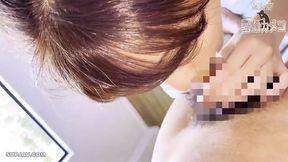 Slutty Oriental Sweetheart's 5-Inch Squirt Fest on Her Knees