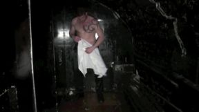 Straight Arab fuck Jeff Stronger in backroom