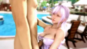 DOA SFM Fiona Getting Tittyed Fucked At The Beach