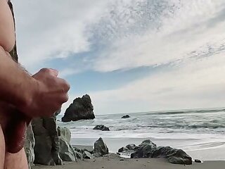 Beach Solo Play With Myself At Secluded Undressed🏖️