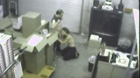 ”Secretary gets down & dirty sucking meat”