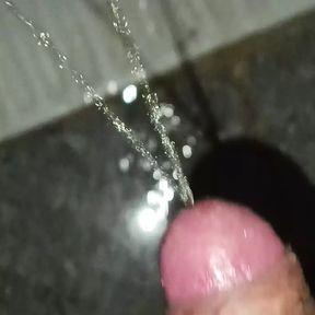 Pissing,large penis