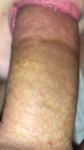 Horny Mommy sucking hard dick &amp; swallowing every drop of cum   Clip 3