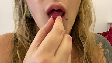 swallow gummy bears vore fetish