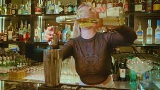Innocent Flower Cocktail with a Naughty Twist