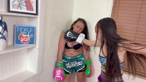 Boxing Sparring Devon VS Ziva
