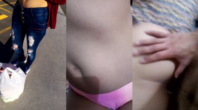 I met MY EX-GIRLFRIEND AT THE SUPERMARKET and we ended up at HER HOUSE FUCKING