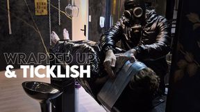 Tonny wrapped up by Dom Ícaro in gas mask! (1080p) Mumification - Gay Bondage - Gay Domination - Foot Fetish - Male Domination