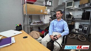 Gay jocks ready for colossal dark dick job interview