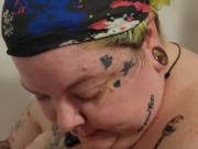 Bbw smoking in tub #2