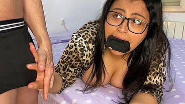 COLOMBIAN SUBMISSIONAL STEPMOM IS FUCKED
