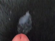 MilfyCalla- A Lot Of Cum On my old Black Fur DownJacket