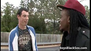 Muscular Black Dude Fuck White Gay Boy Hard - Blacks On Boys 04